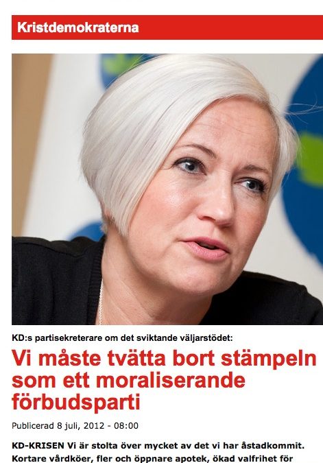 Hur lagen kom till. Överenskommelsen inom alliansen