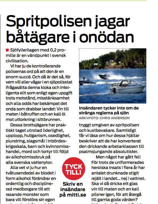 MITTI TIDNINGARNA. Artikel som lästes av många.
