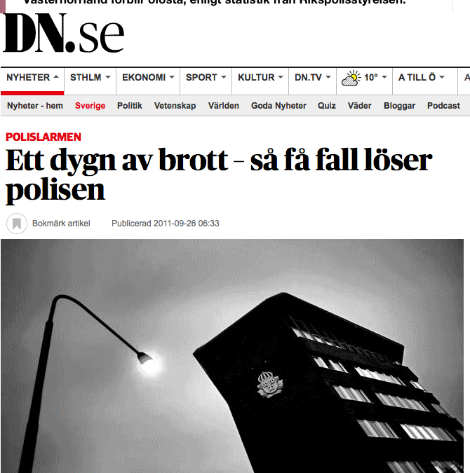 Insatserna mot en lunchpilsner på sjön drabbar annan polisverksamhet.
